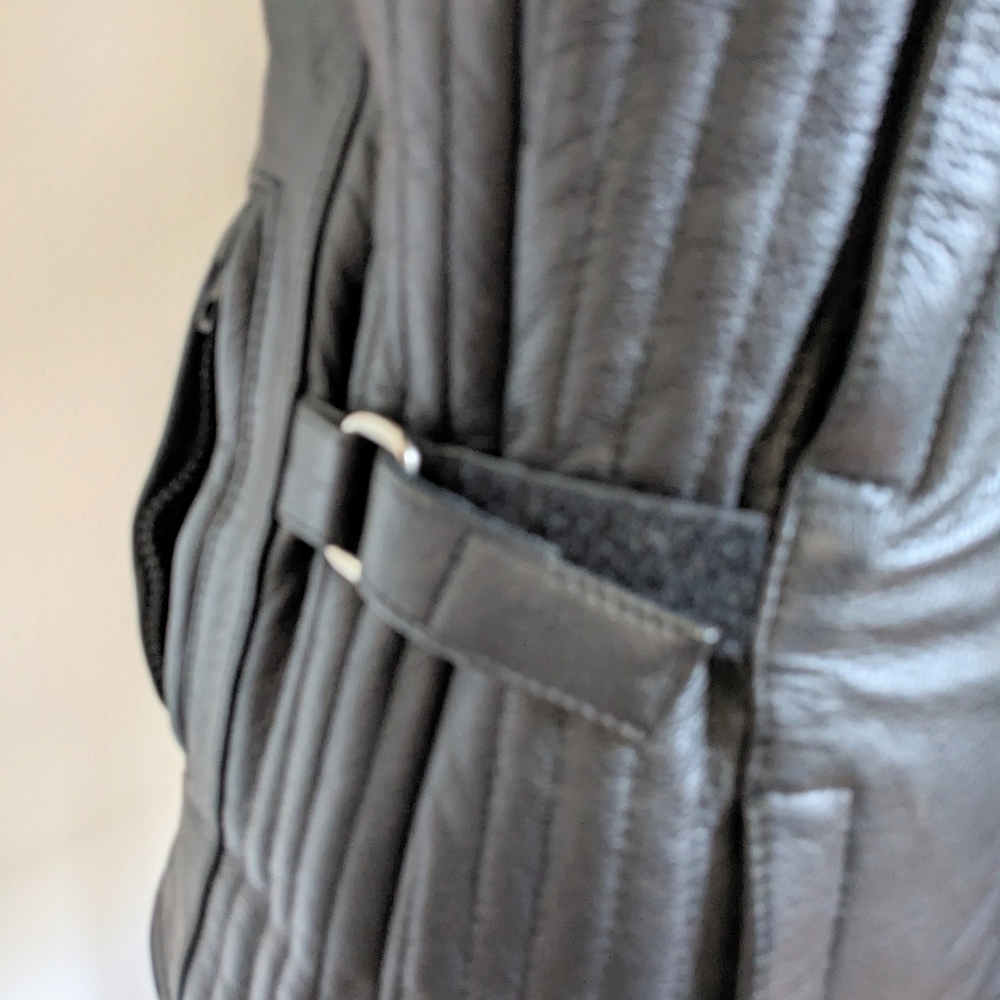 Leather Motorcycle Riding Jacket Power Trip - Picture 15 of 15